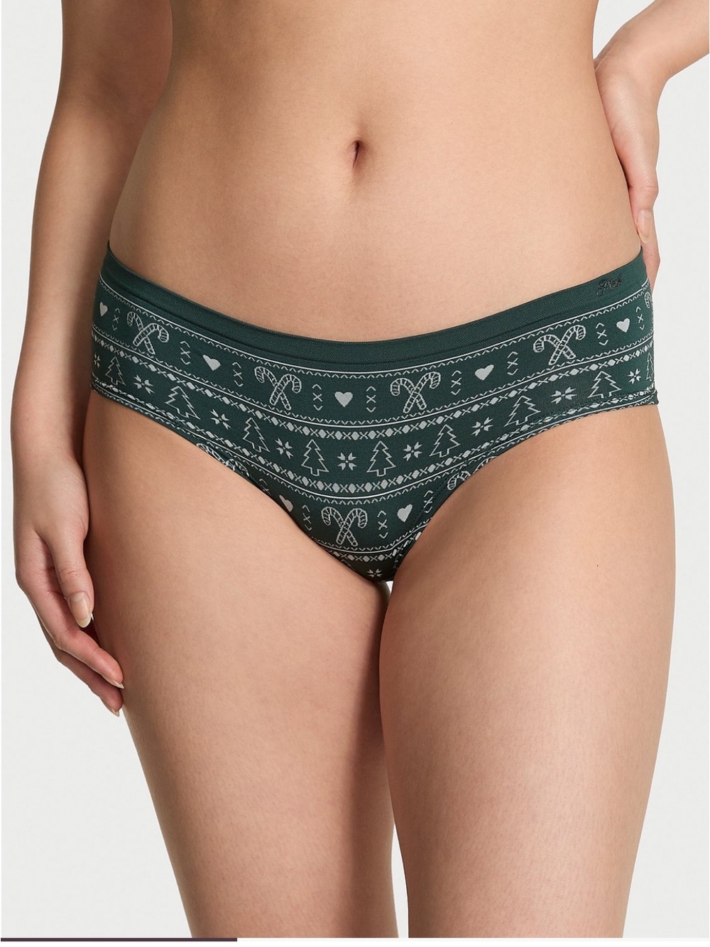 NWT PINK Victoria’s Secret Seamless Hiphugger Panty.